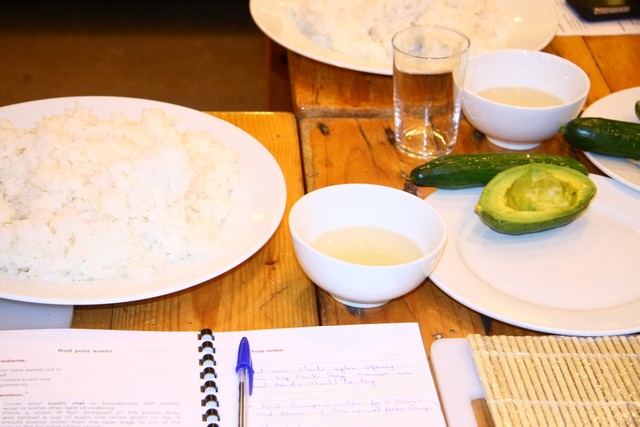 Cook & Eat Sushi workshop